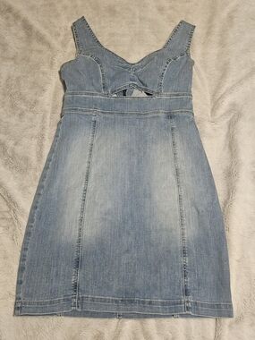 Guess Light Blue Denim Dress
